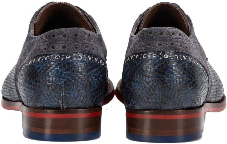 Floris van bommel 18107 08 Grey G+ Wijdte Veterschoenen - Foto 14