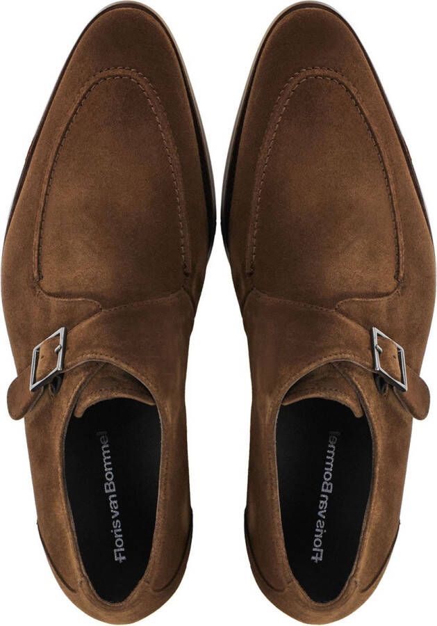 Floris van Bommel Veterschoenen zwart Leer