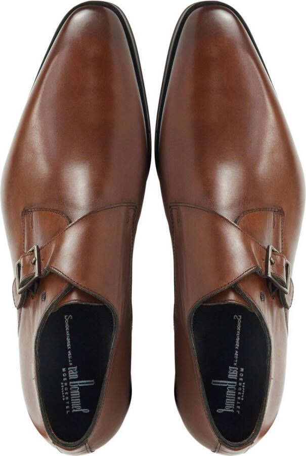 Van Bommel Floris van Floris Instappers Heren Gespschoenen Herenschoenen Leer SBM-30146 Cognac