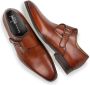 Floris van Floris van Bommel Van Bommel Instappers Heren Gespschoenen Herenschoenen Leer SBM-30146 Cognac - Thumbnail 12