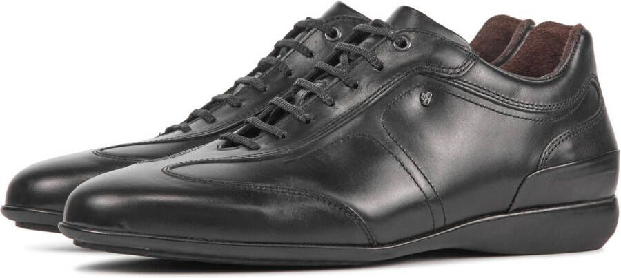Floris van Floris van Bommel Van Bommel Sneakers Heren Lage sneakers Herenschoenen Leer SBM-10016 Zwart - Foto 9