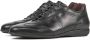 Floris van Floris van Bommel Van Bommel Sneakers Heren Lage sneakers Herenschoenen Leer SBM-10016 Zwart - Thumbnail 8