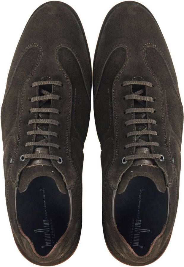 Van Bommel Floris van Floris Sneakers Heren Lage sneakers Herenschoenen Suède SBM-10016 sue Bruin