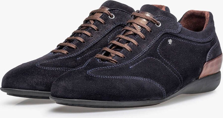 Floris van Floris van Bommel Van Bommel Sbm-10016 Veterschoenen Heren Blauw