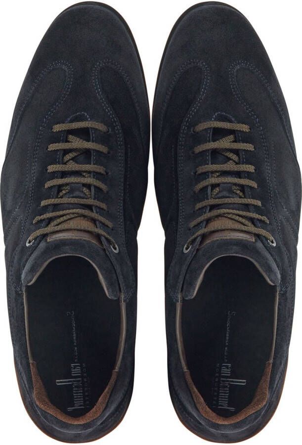 Van Bommel Sneakers Heren Lage sneakers Herenschoenen Suède SBM-10016 sue Blauw