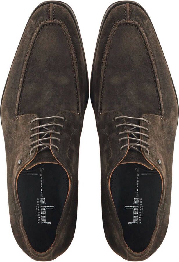 Van Bommel Floris van Floris Veterschoenen Heren Schoenen Suède SBM-30145 sue Bruin