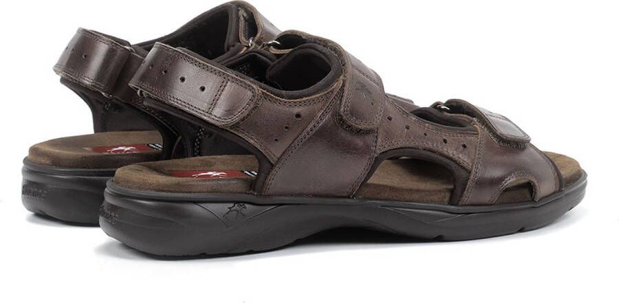 Fluchos Adhesive Strap Flat Sandals Brown Heren - Foto 5