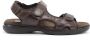 Fluchos Adhesive Strap Flat Sandals Brown Heren - Thumbnail 6