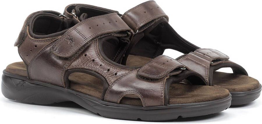 Fluchos Adhesive Strap Flat Sandals Brown Heren - Foto 7