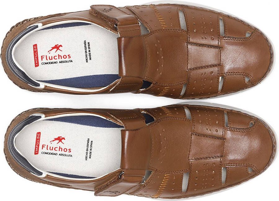 Fluchos F1444 Sandaal cognac - Foto 4