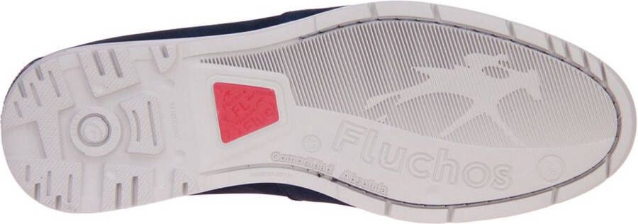 Fluchos -Heren blauw donker mocassins