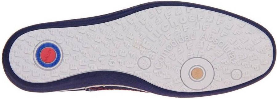 Fluchos -Heren blauw donker mocassins