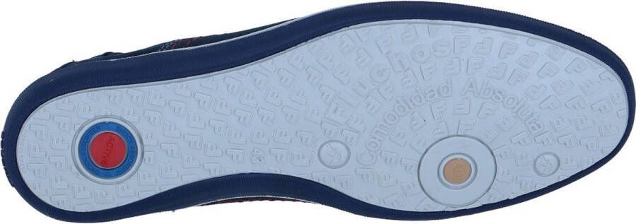 Fluchos -Heren blauw donker mocassins