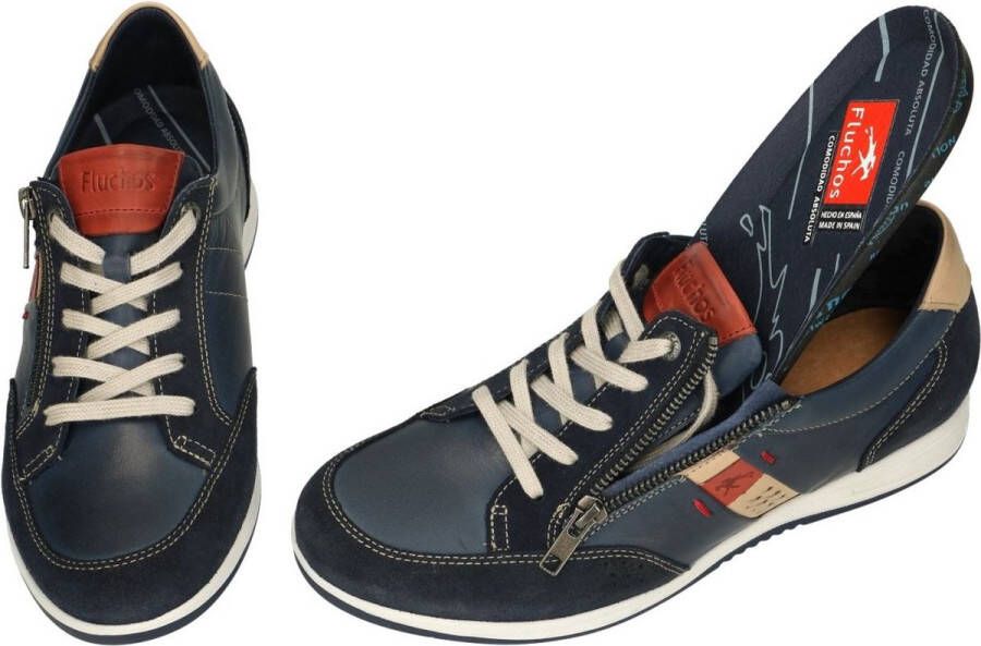 Fluchos -Heren blauw donker sneakers - Foto 3