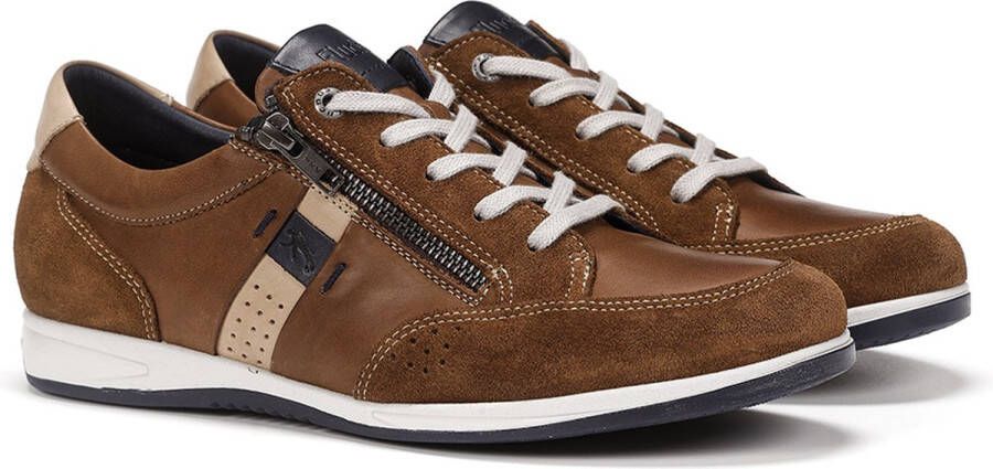 Fluchos -Heren bruin sneakers