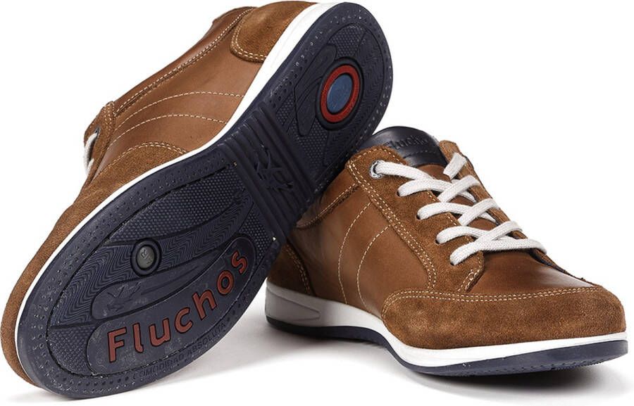 Fluchos -Heren bruin sneakers