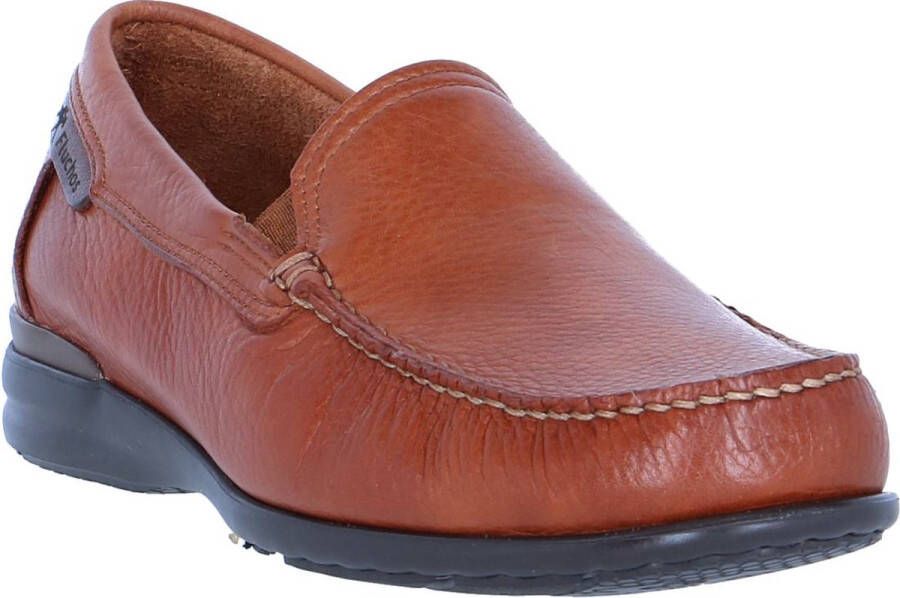 Fluchos -Heren cogna caramel mocassins