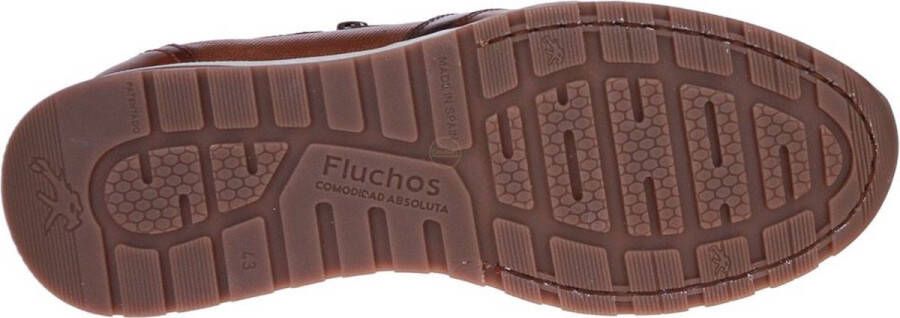 Fluchos Stijlvolle Herensneakers Brown Heren - Foto 8