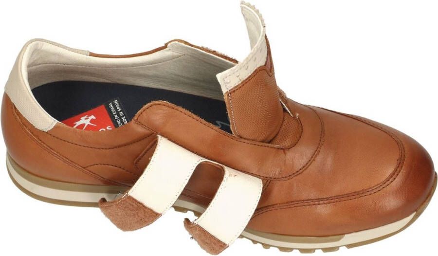 Fluchos -Heren cognac caramel sneakers - Foto 4