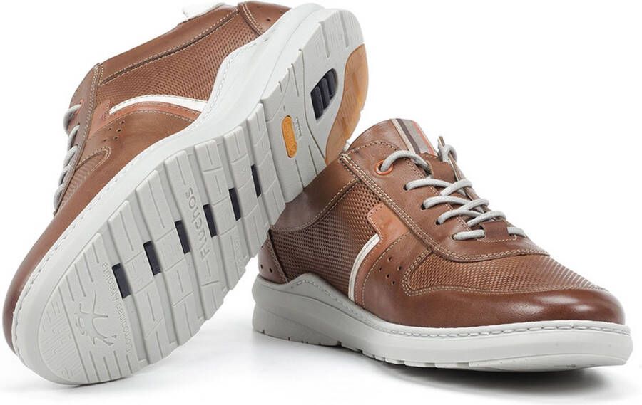 Fluchos -Heren cogna caramel sneakers