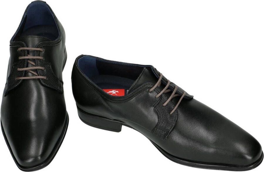 Fluchos -Heren zwart geklede lage schoenen - Foto 2