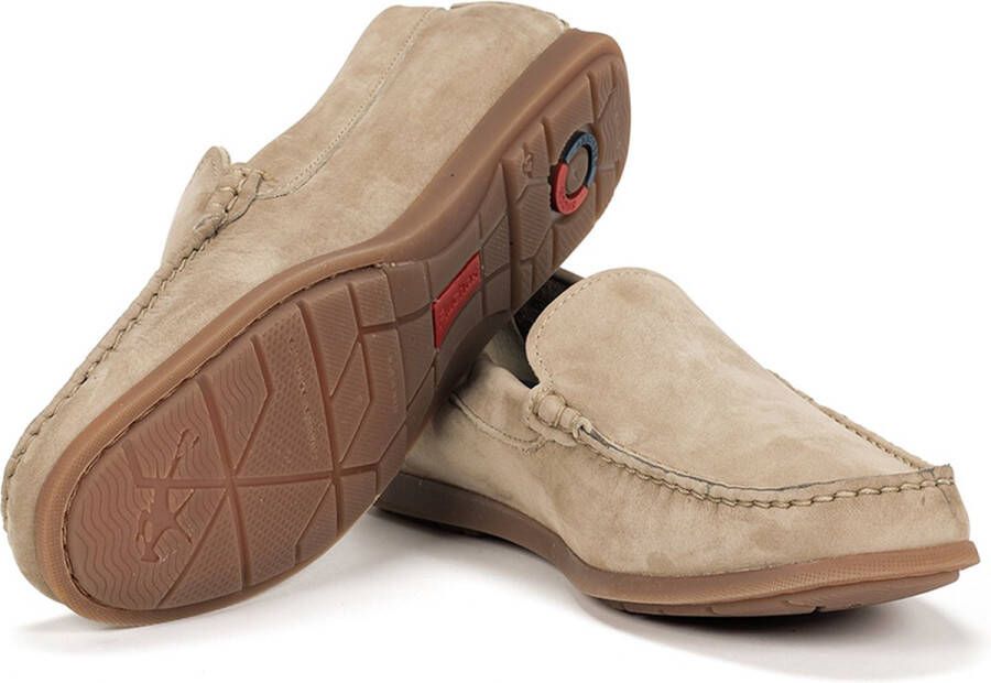 Fluchos Troy Beige Moccasin