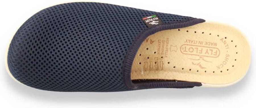 Fly FLOT dames pantoffel blauw - Foto 3