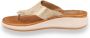 Fly FLOT Dames Slipper Beige - Thumbnail 7