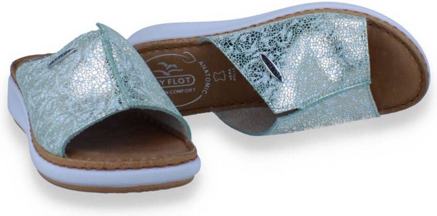 Fly FLOT Dames Slipper Mint GROEN