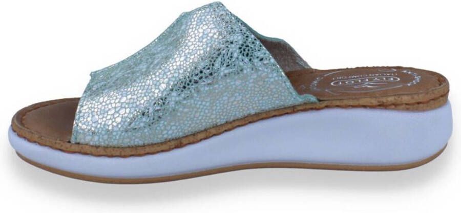 Fly FLOT Dames Slipper Mint GROEN