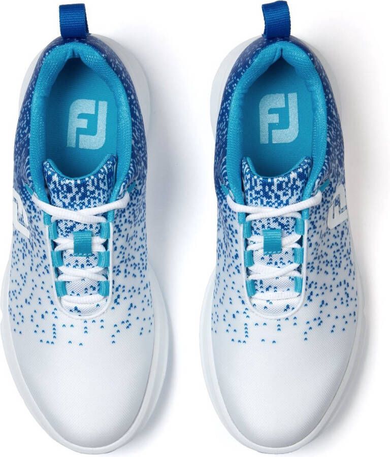 Footjoy Leisure Dames Golfschoen Wit blauw