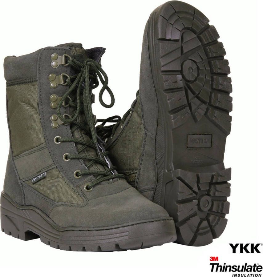Fostex Sniper Boots Side-Zip groen - Foto 3