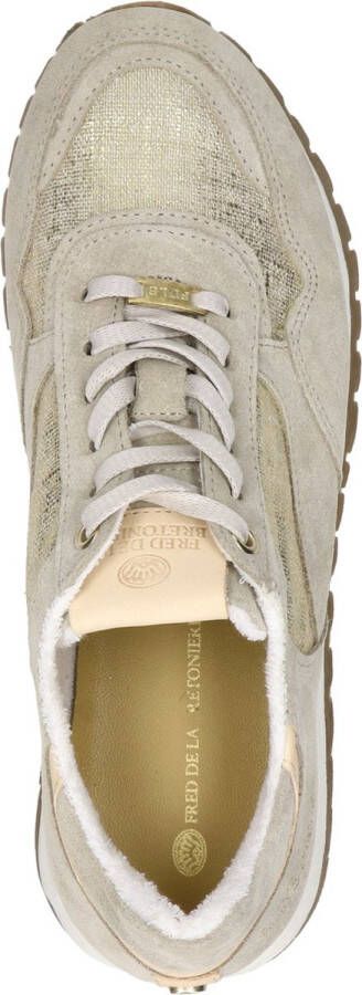 Fred de la Bretoniere 101010350 Sneakers Licht Grijs Gold