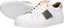 Fred de la Bretoniere 101010384 Lage sneakers Leren Sneaker Dames Wit - Thumbnail 12