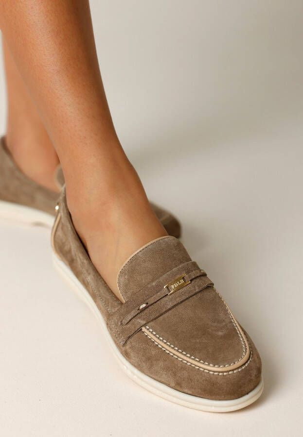 Fred de la bretoniere Loafer Orgao Taupe - Foto 7