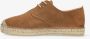 Fred de la Bretoniere 151010070 Espadrille Lace Up Luxury Suede Q1 - Thumbnail 10