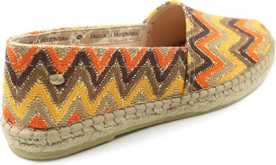 Fred de la Bretoniere 152010164 Espadrilles Dames Zwart