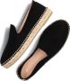 Fred de la Bretoniere 152010227 Espadrilles Dames Zwart - Thumbnail 7