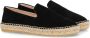 Fred de la Bretoniere 152010227 Espadrilles Dames Zwart - Thumbnail 9