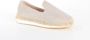 Fred de la Bretoniere 152010242 Espadrilles Dames Taupe - Thumbnail 7