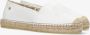FRED DE LA BRETONIERE Espadrilles Dames 152010254 Maat: 39 Materiaal: Suède Kleur: Wit - Thumbnail 9