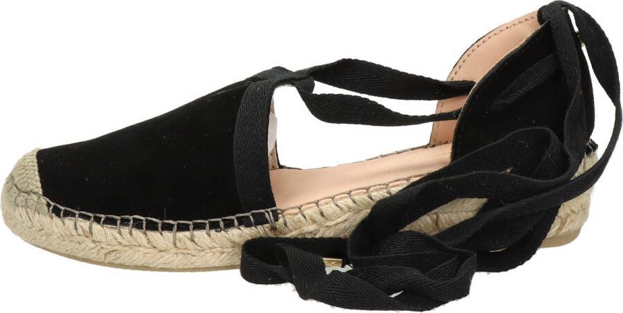 Fred de la Bretoniere 152010257 Espadrilles Dames Zwart