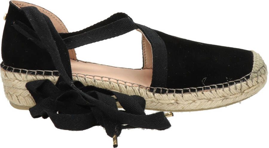 Fred de la Bretoniere 152010257 Espadrilles Dames Zwart