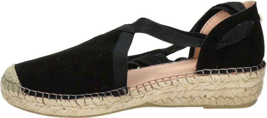 Fred de la Bretoniere 152010257 Espadrilles Dames Zwart
