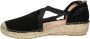 FRED DE LA BRETONIERE Espadrilles Dames 152010257 Maat: 37 Materiaal: Suède Kleur: Zwart - Thumbnail 10