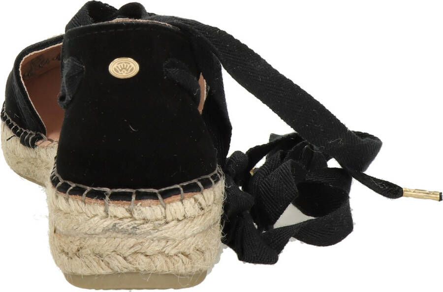 Fred de la Bretoniere 152010257 Espadrilles Dames Zwart