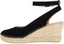 Fred de la Bretoniere 153010245 Espadrilles Zomer Schoenen Dames Zwart - Thumbnail 10