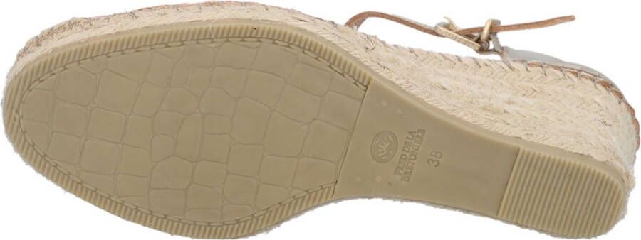 Fred de la Bretoniere 153010257 Espadrilles Zomer Schoenen Dames Goud