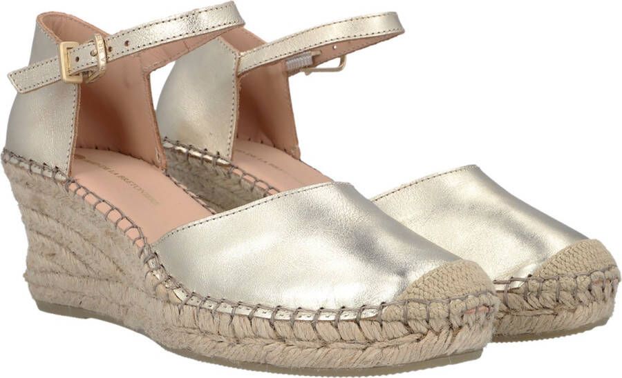 Fred de la Bretoniere 153010257 Espadrilles Zomer Schoenen Dames Goud