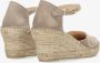 FRED DE LA BRETONIERE Espadrilles Dames 153010267 Maat: 37 Materiaal: Suède Kleur: Taupe - Thumbnail 7